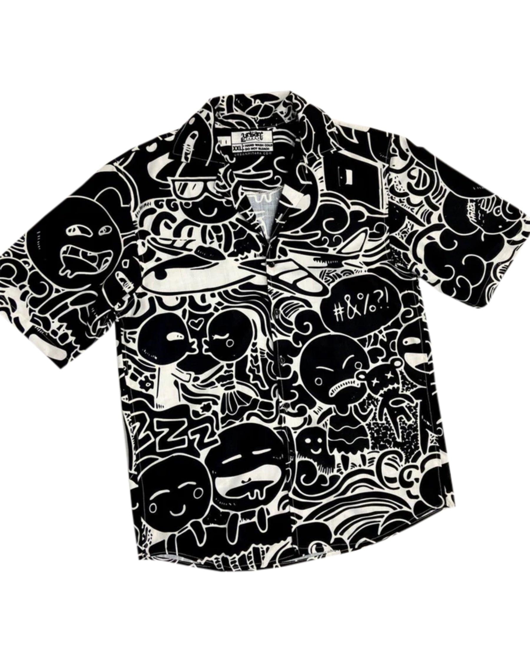 Black Doodle Shirt 50% off