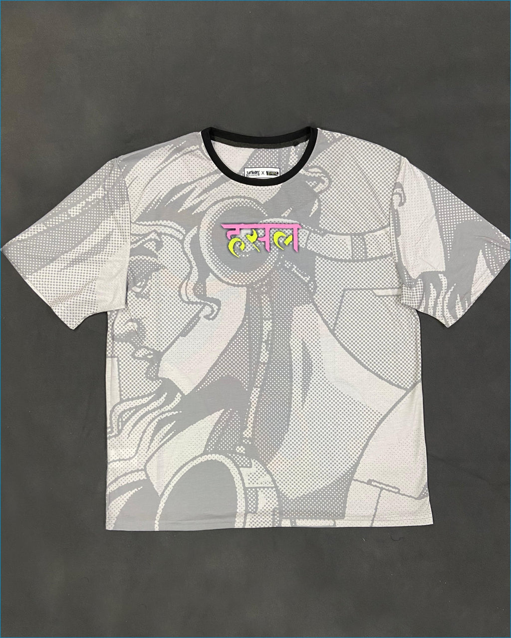 Hustle Cyberpunk Oversized Tshirt 50% OFF