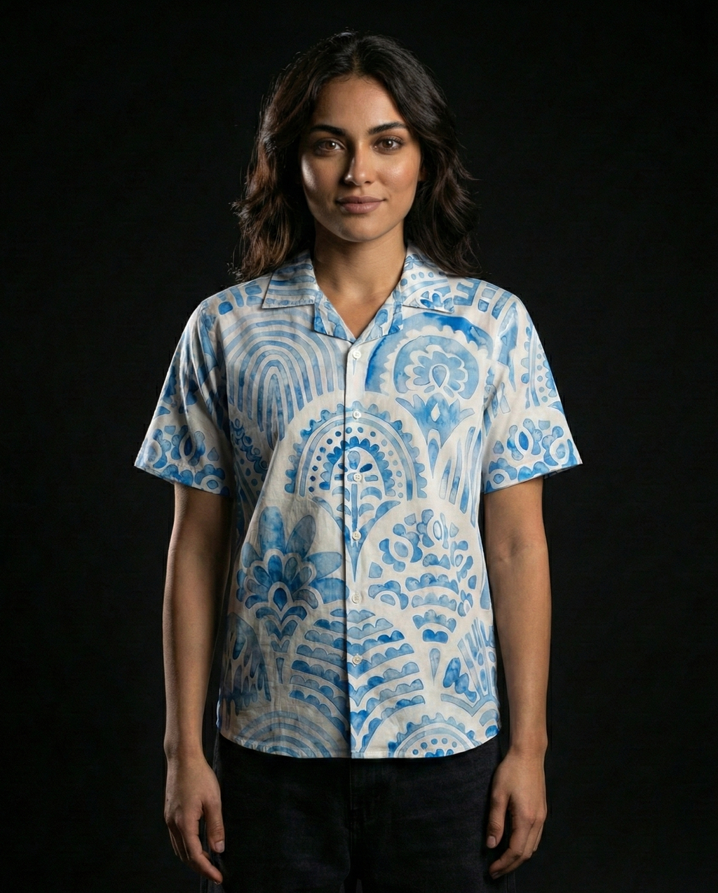 Abstract Mandala Shirt 50%