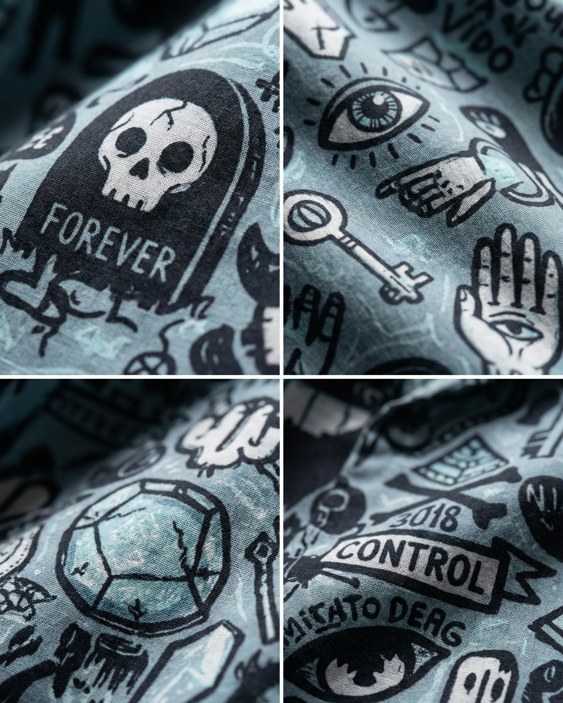 Grey Anime Shirt 50% OFF