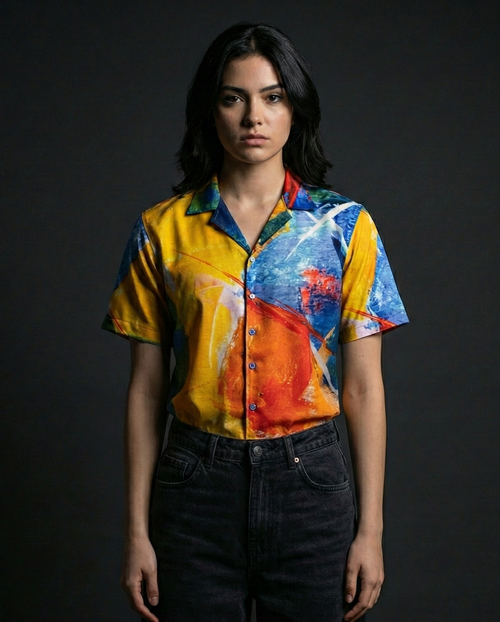 Abstract Shirt 50% OFF