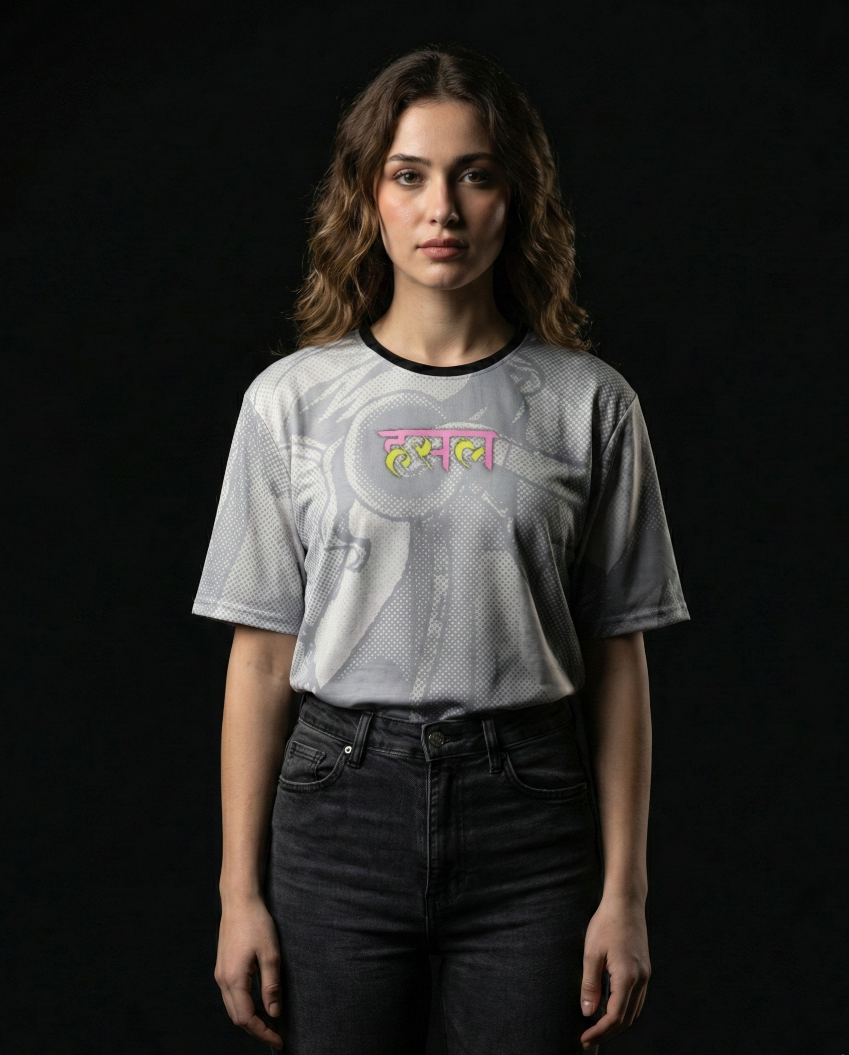 Hustle Cyberpunk Oversized Tshirt 50% OFF