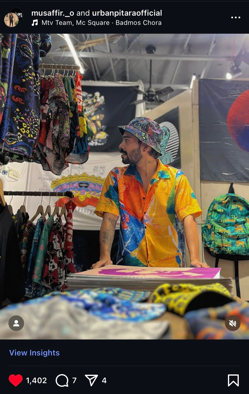 Abstract Shirt 50% OFF