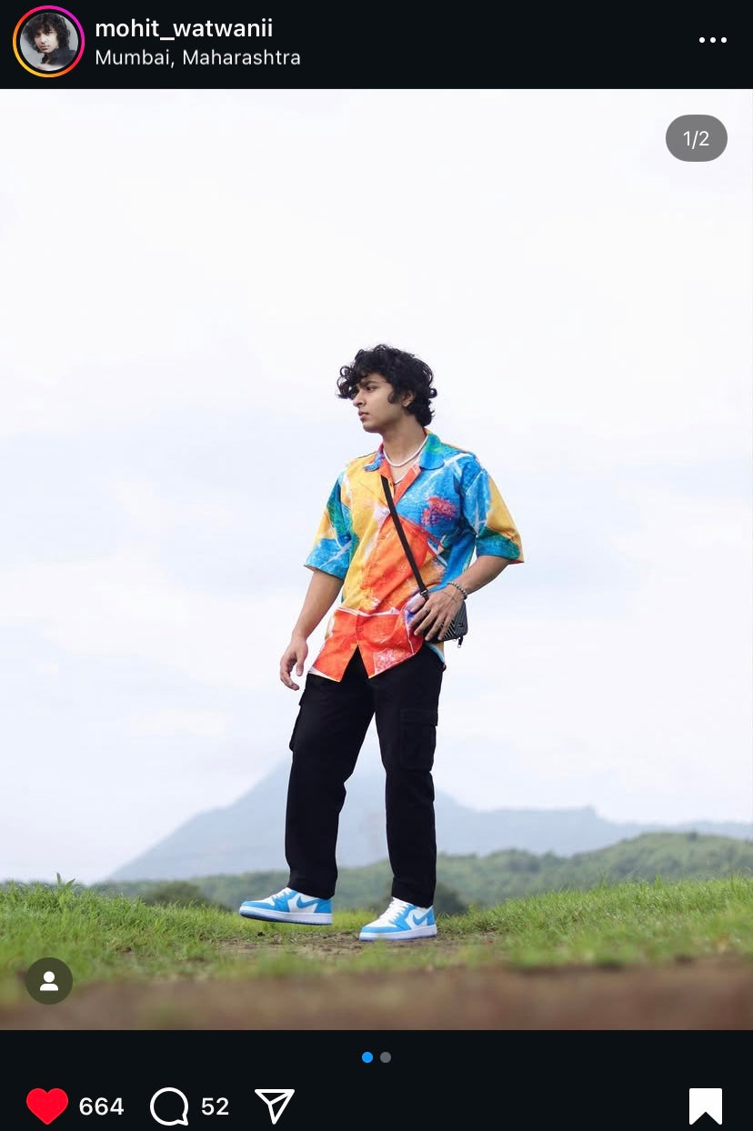 Abstract Shirt 50% OFF